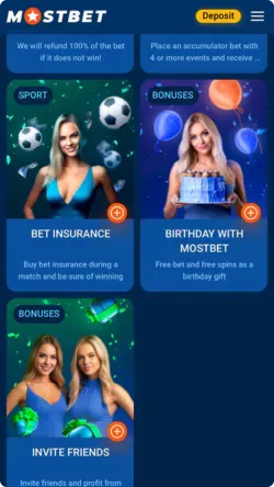 mostbet welcome bonus